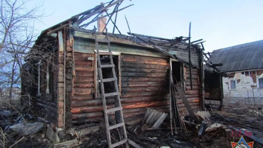 На пажары ў Віцебску загінулі два чалавекі