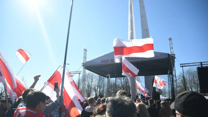 У Гродне пачаўся канцэрт, прысвечаны Дню Волі