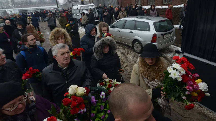 У Мінску развіталіся з Міхалам Анемпадыставым (фота, відэа)