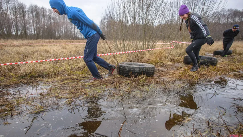 Экстрэмальны забег "Bison Race" адбыўся ў Жодзіне (фота)