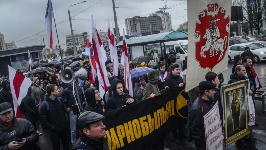 Фотарэпартаж з мінскага "Чарнобыльскага шляху"