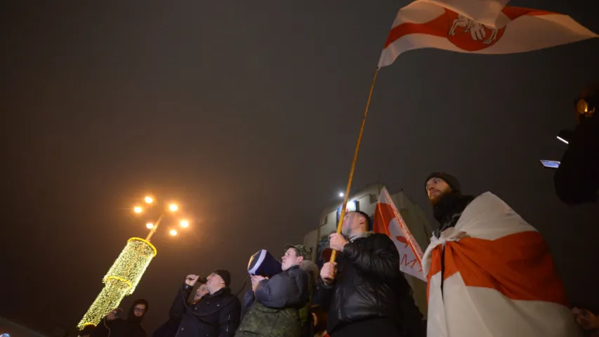 У Мінску прайшла акцыя супраць інтэграцыі з Расіяй