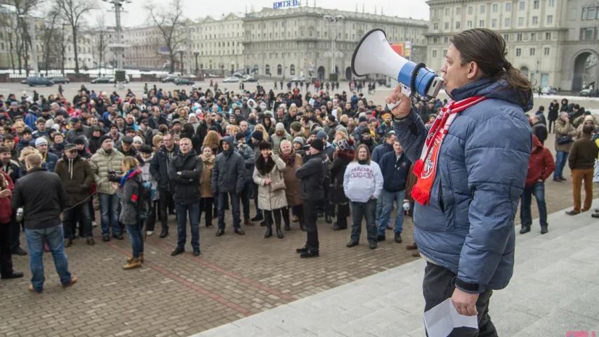 У Мінску прайшла акцыя прадпрымальнікаў — фотарэпартаж